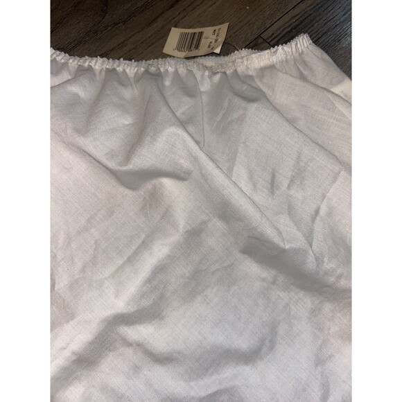 Vintage NWT Made in USA Women's White Cotton Half Slip Size XL - Picture 2 of 5